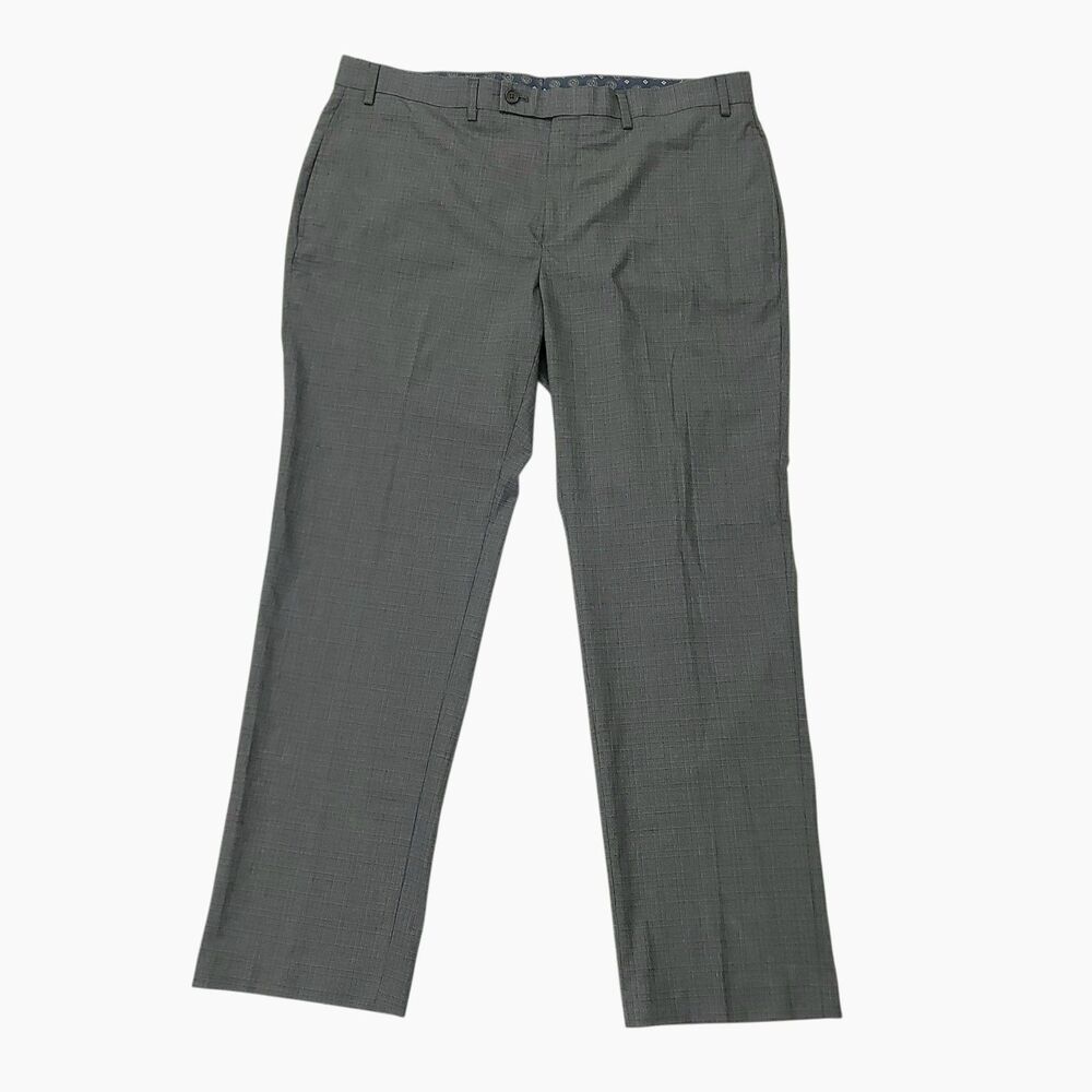 Lauren Ralph Lauren Pants Mens 38x30 Gray Black Label Straight Leg Work Office